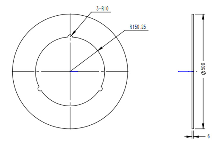 CCD Inspection Glass Plate