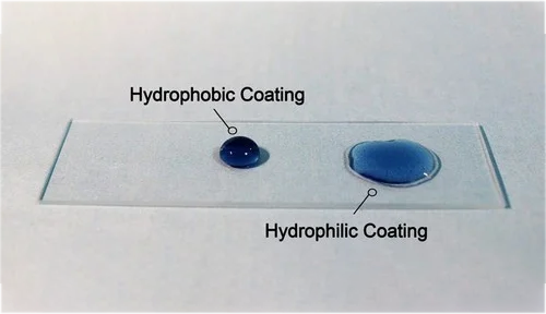 Hydrophobic vs Hydrophilic coating